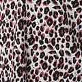 Animal Print Zip Front Long Sleeve Top