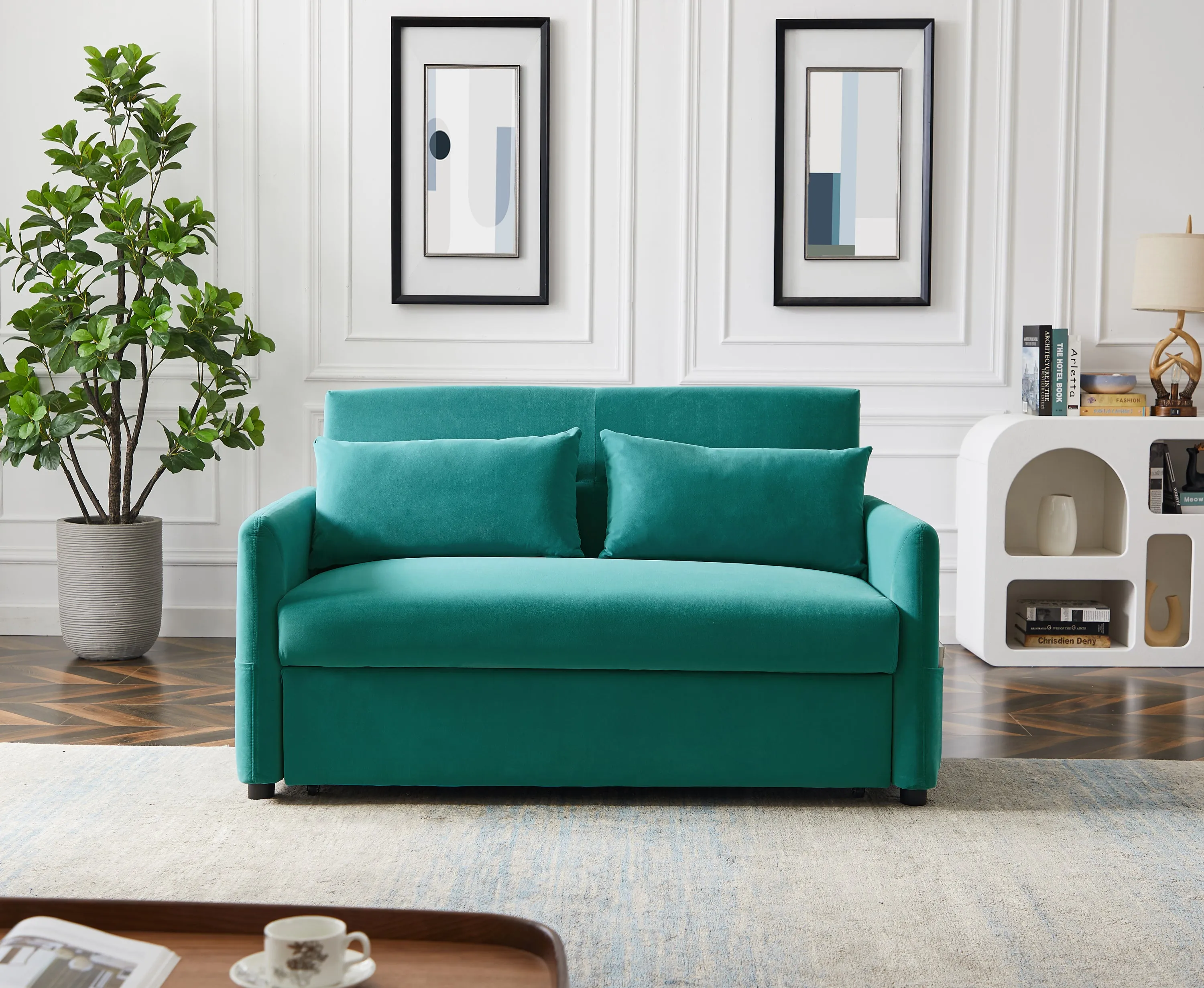 Blue Leisure Love Sofa