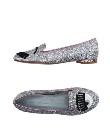 Chiara Ferragni Women Loafer Silver 4 UK