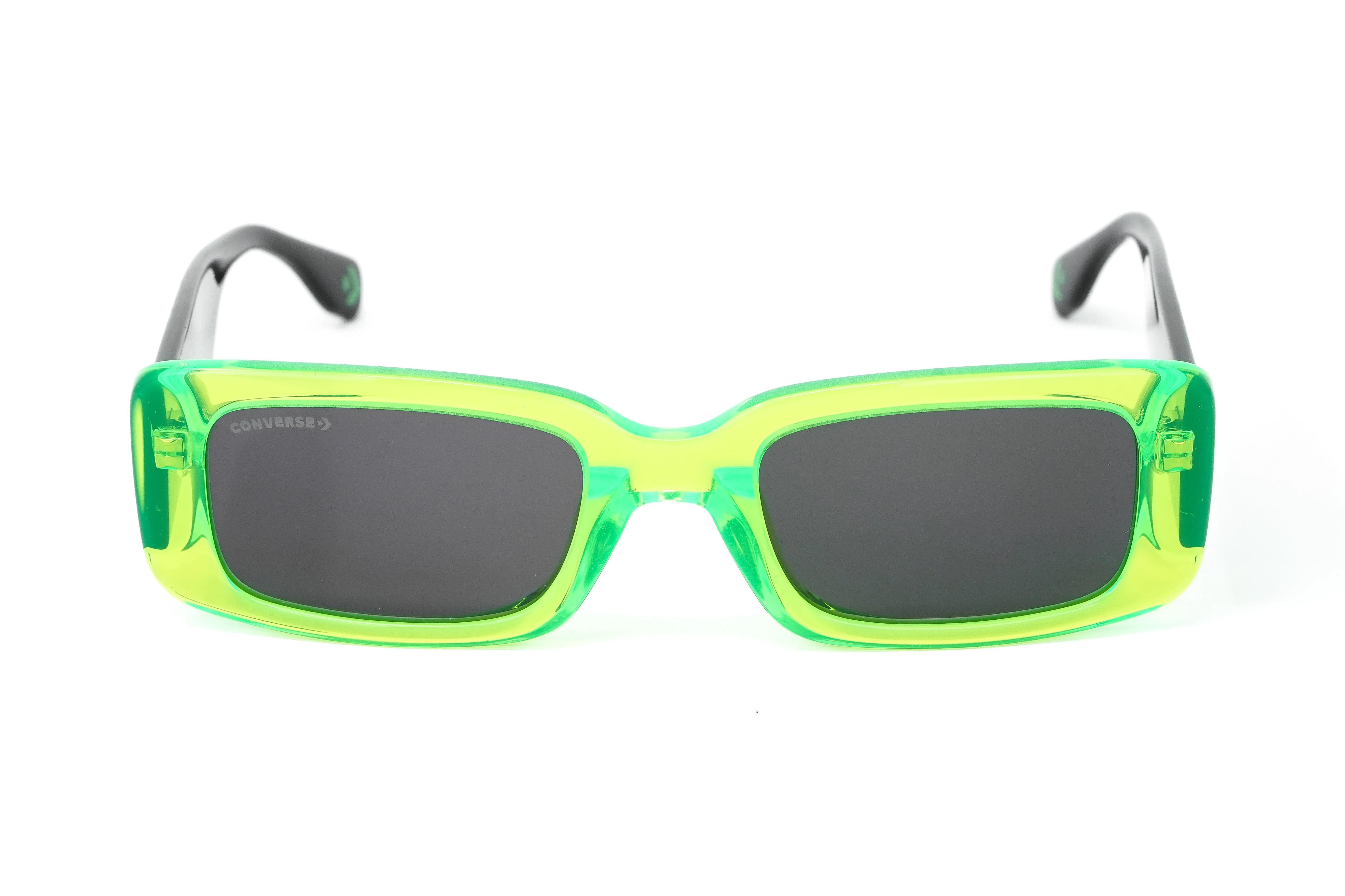 Converse Unisex Sunglasses Rectangle Green and Black SCO228 0VC1