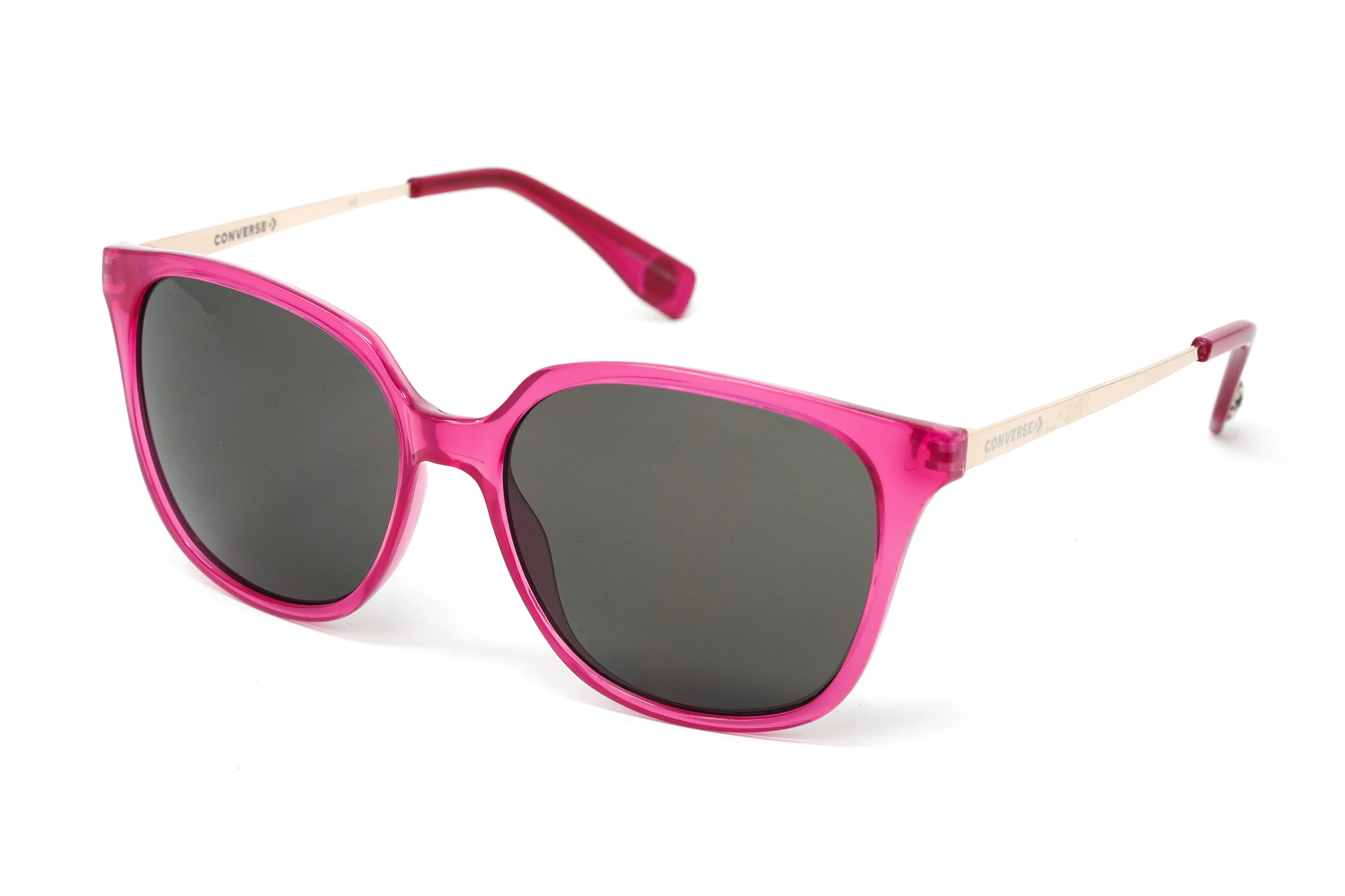 Converse Women's Sunglasses Transparent Pink SCO288 FUXI