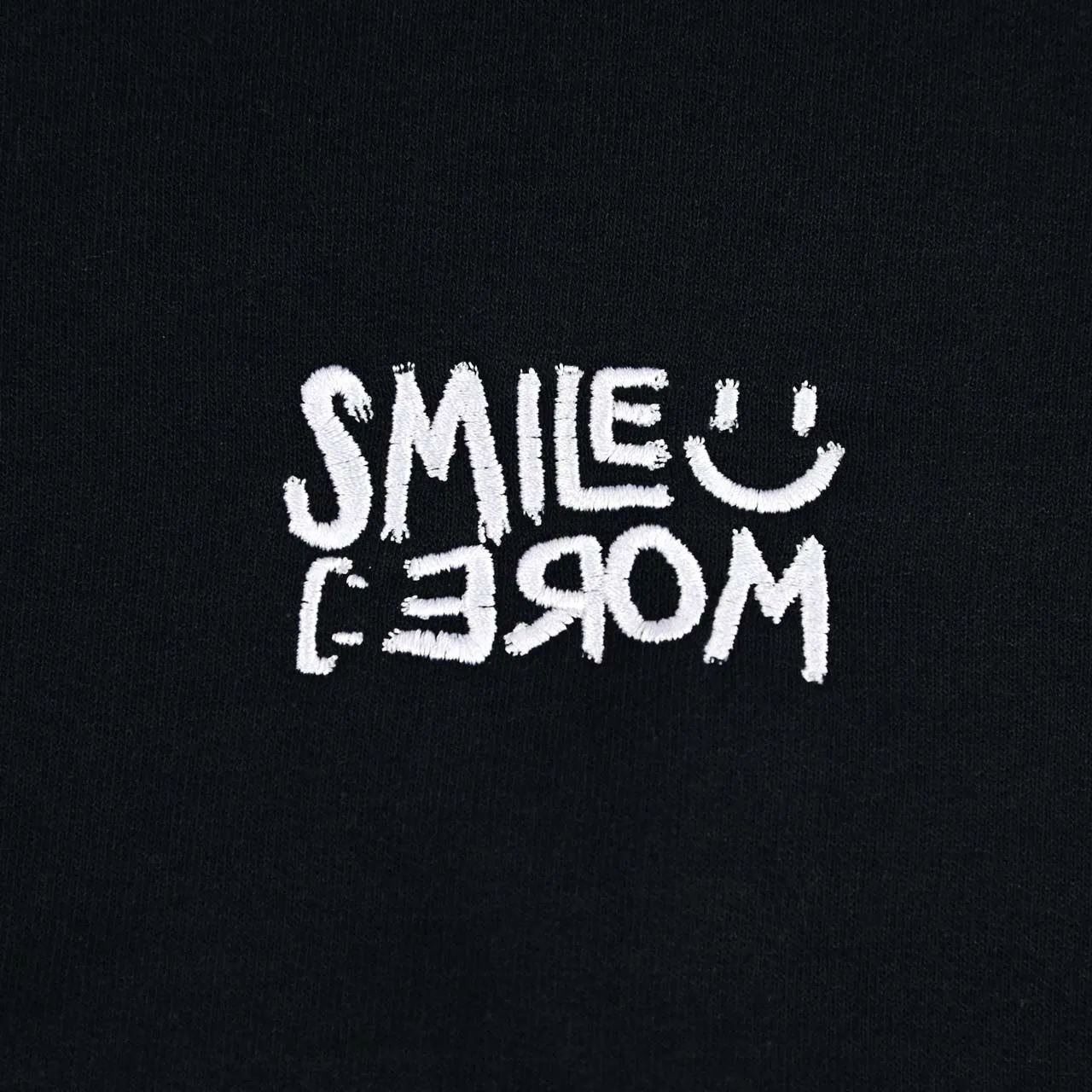 Dream January MEMBERS ONLY Smile More Embroidered Sweatshirt