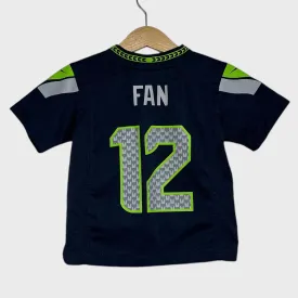 Fan #12 Seattle Seahawks Jersey Toddler 2T