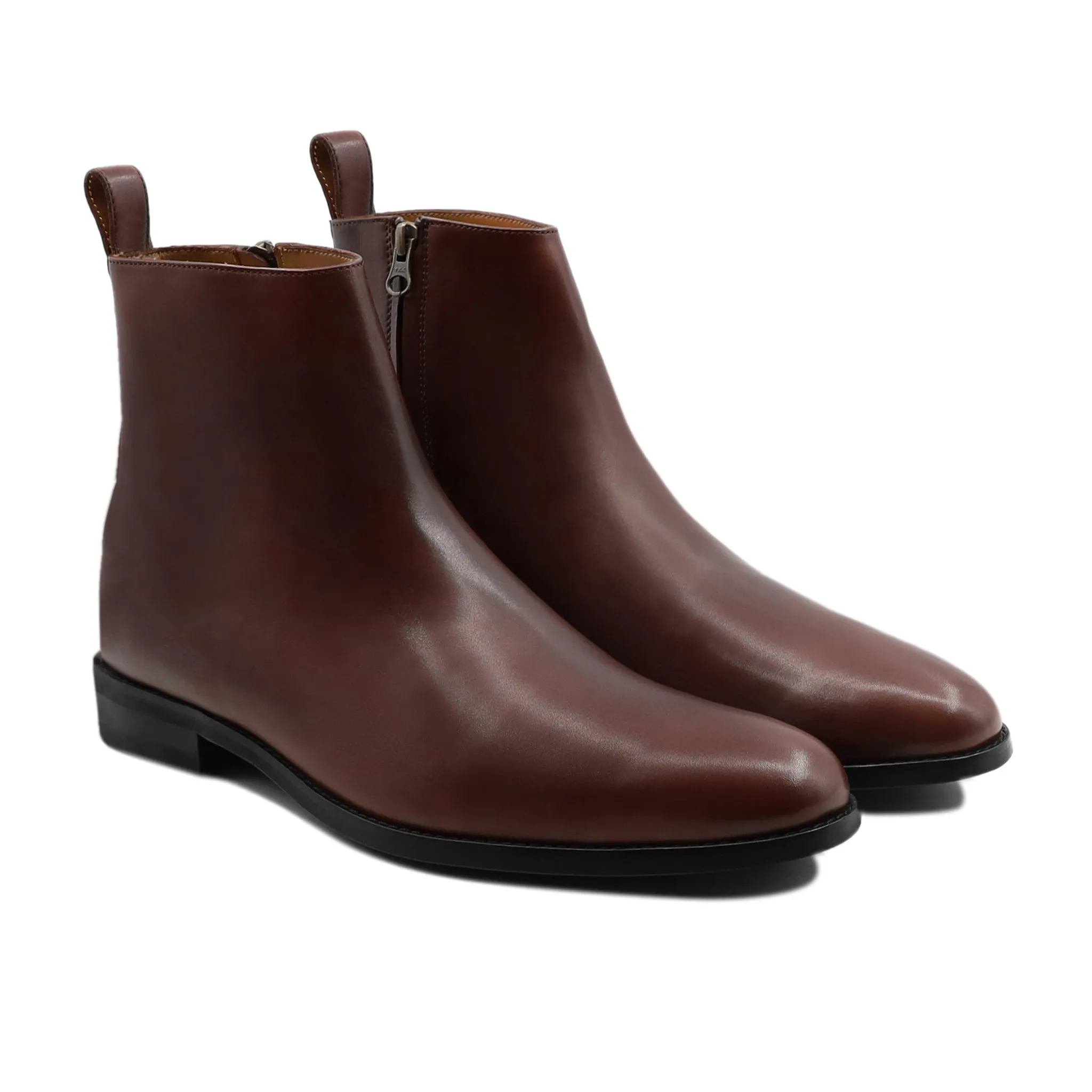 Frisco - Men's Oxblood Calf Leather Chelsea Boot