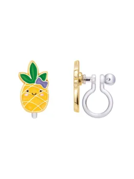 GirlNation Cutie Clip On Earrings - Lookin’ Pine