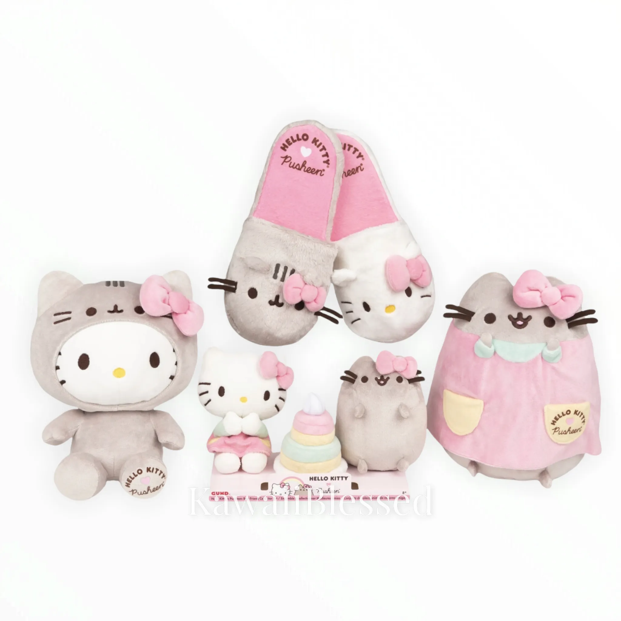 Hello Kitty X Pusheen Slipper