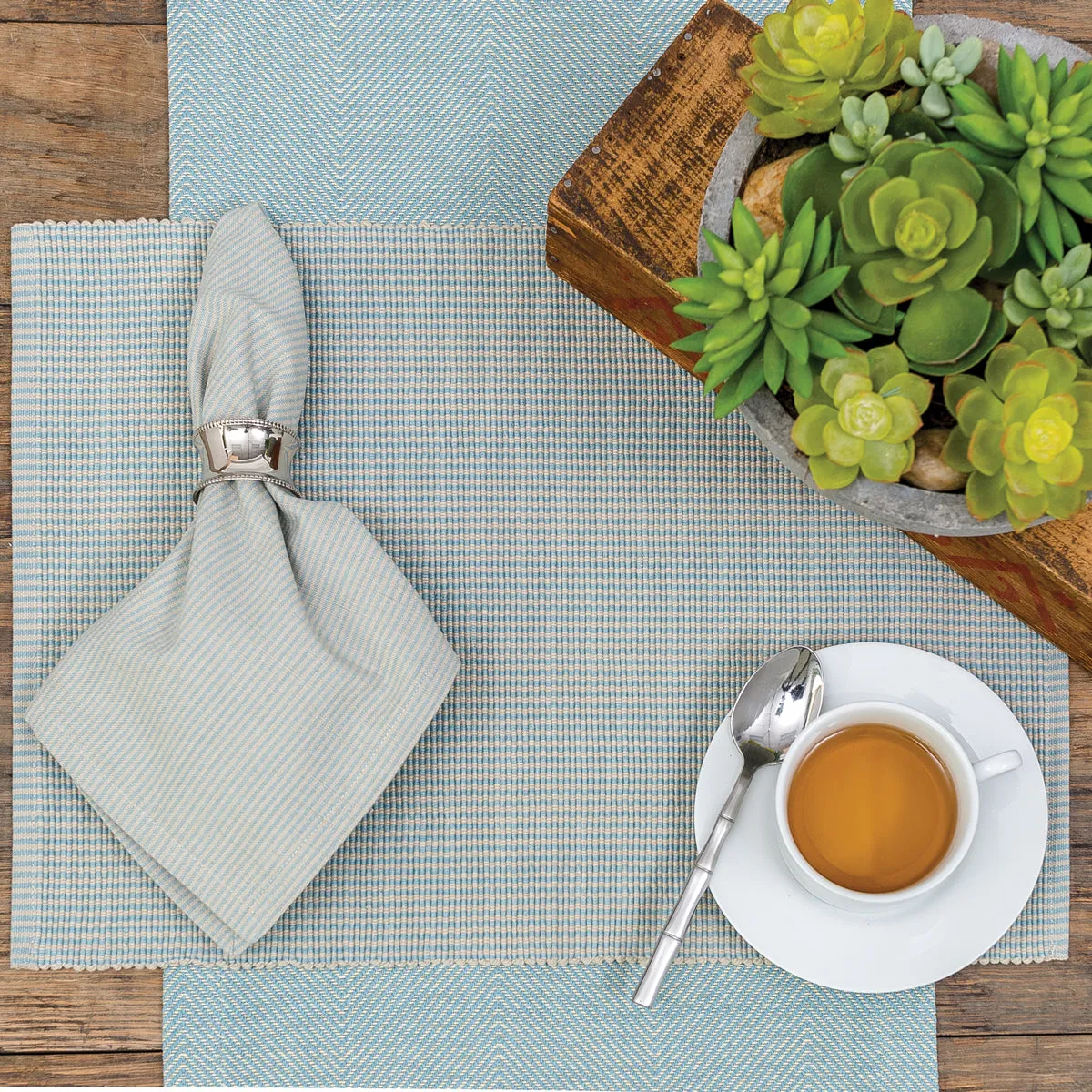 Herringbone Table Linens