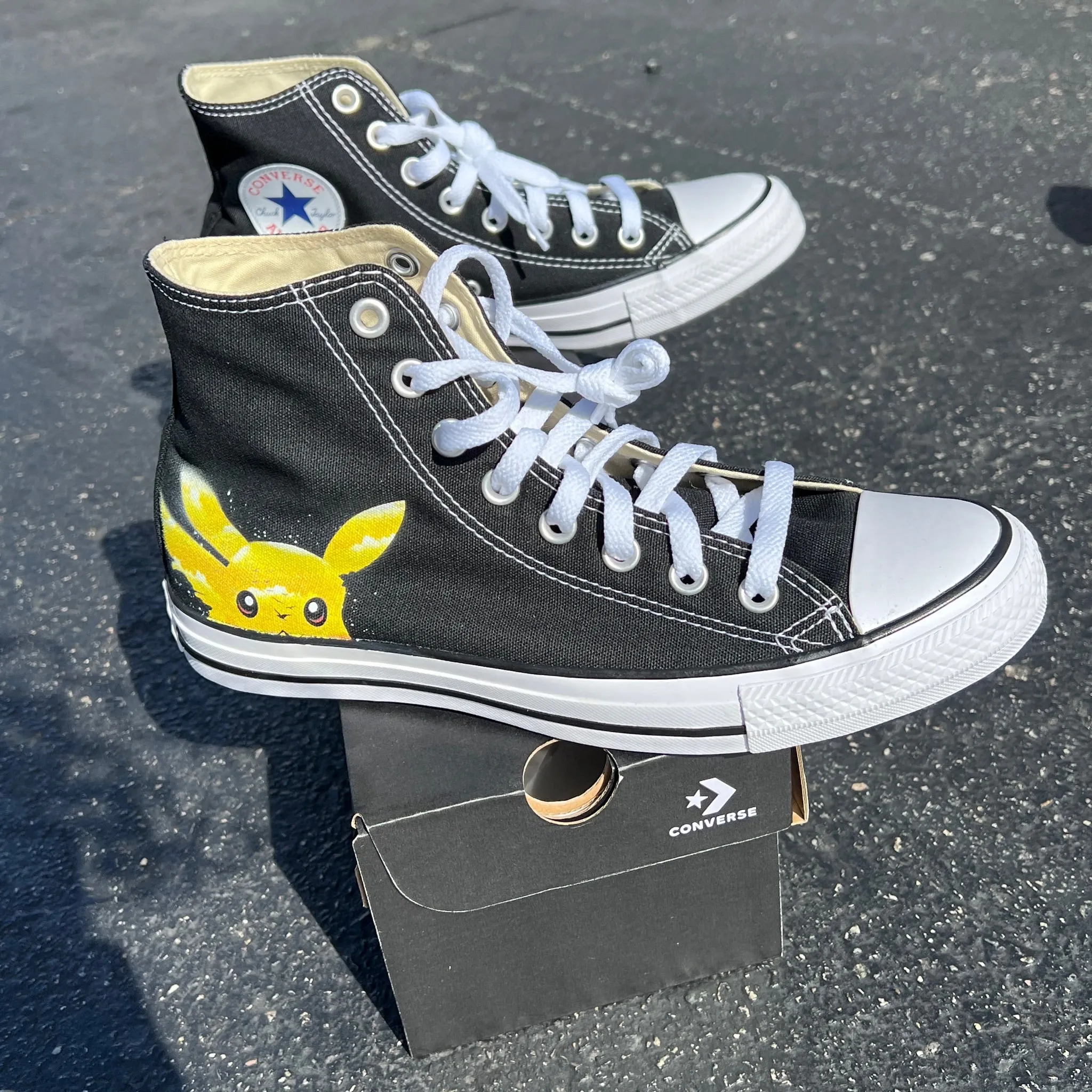 I Choose You! Custom High Top Converse