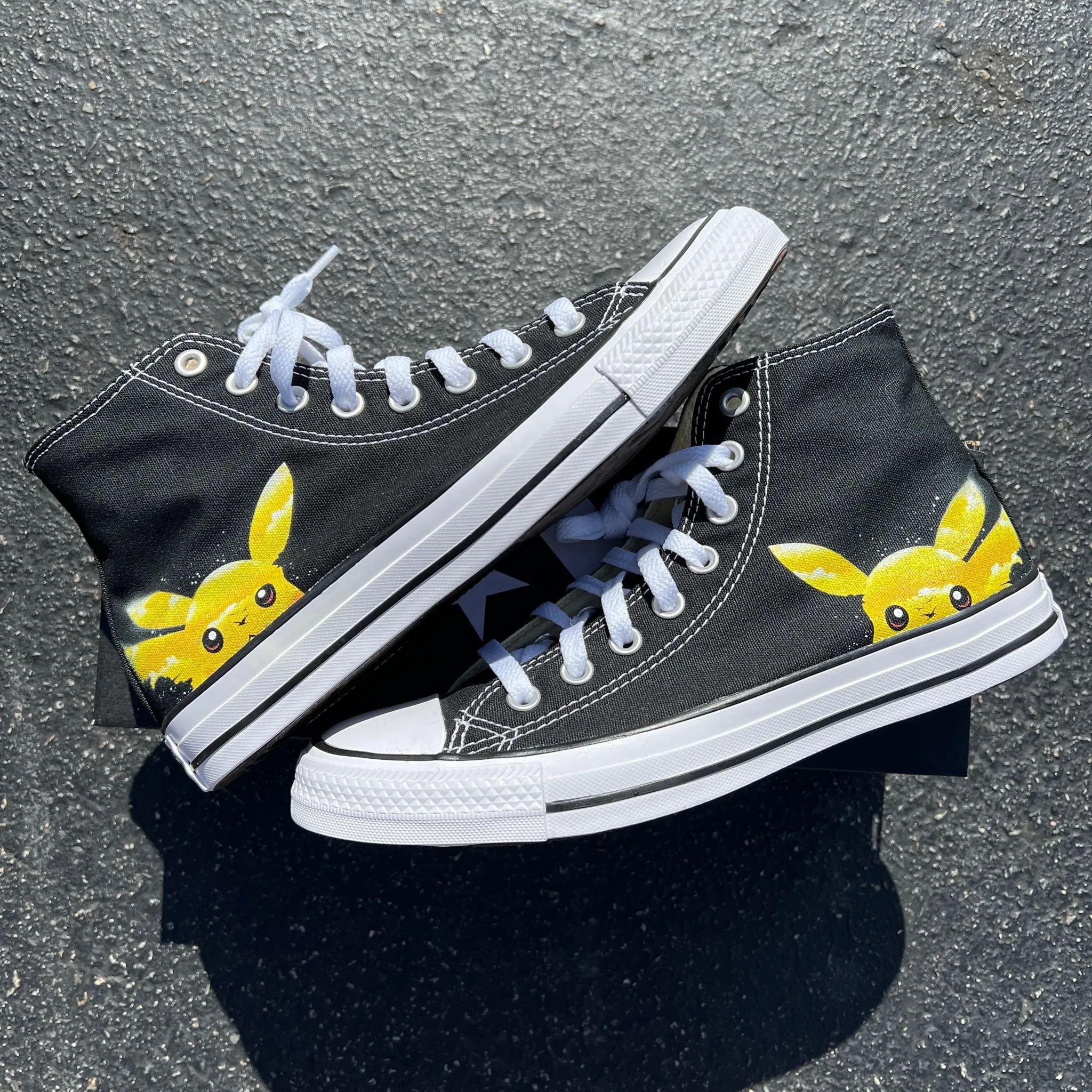 I Choose You! Custom High Top Converse