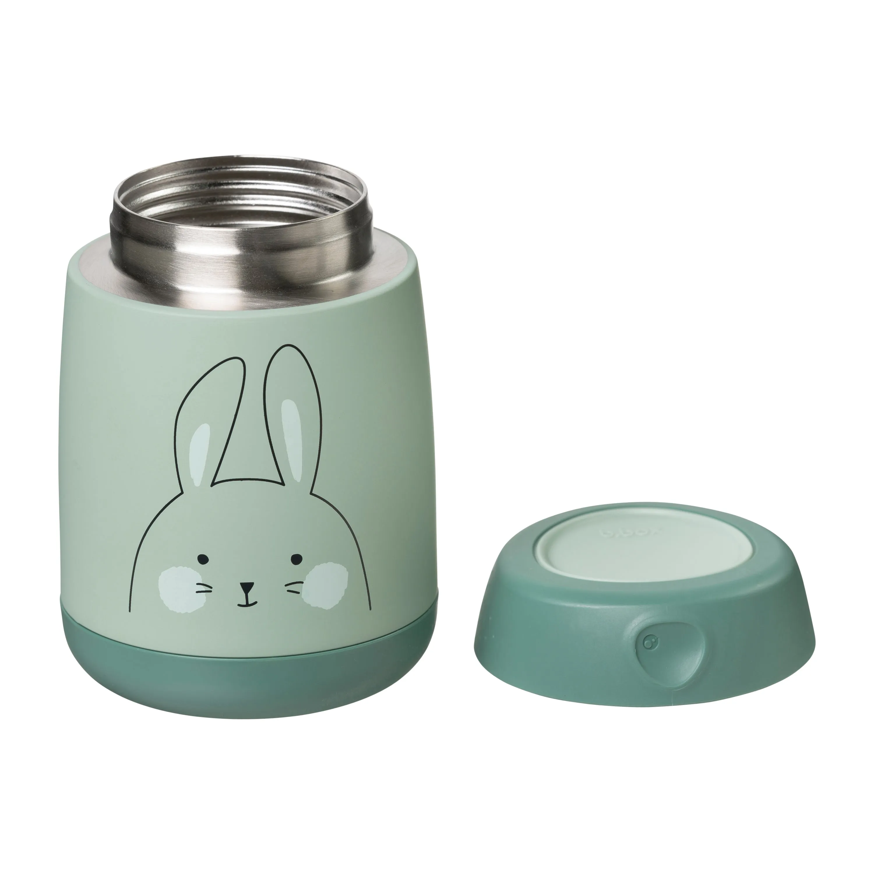 insulated food jar mini - so bunny