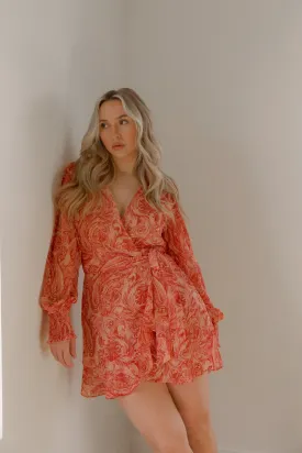 Ivey Paisley Mini Dress