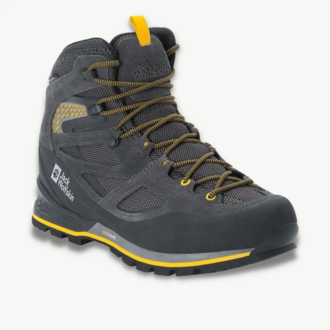 jack wolfskin Force Crest Texapore Mid Men's Waterproof Trekking Shoes