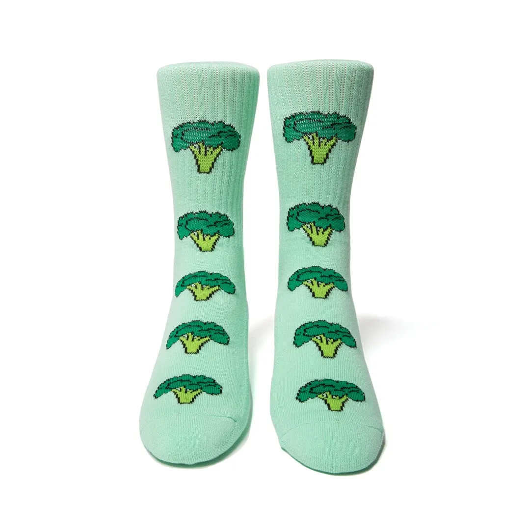 Lakai Broccoli Crew Sock - Mint