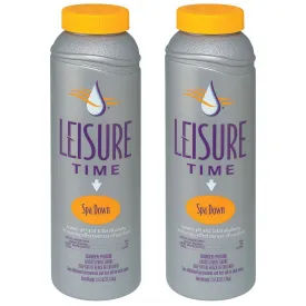 Leisure Time Spa Down - (2) Pack