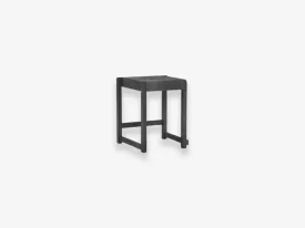 Low Stool 01 Ash Black Wood