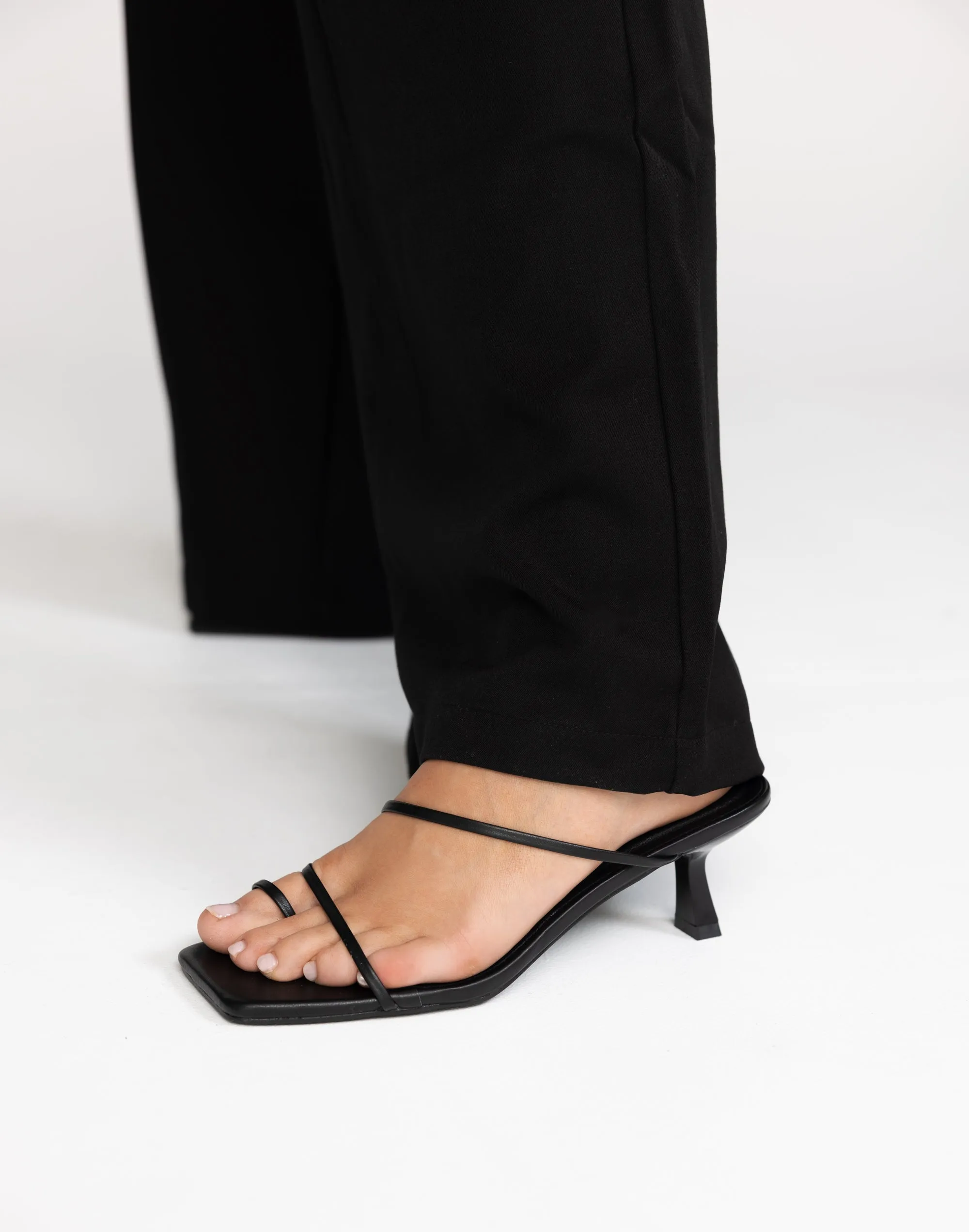 Mabel Heels (Black) - By Billini