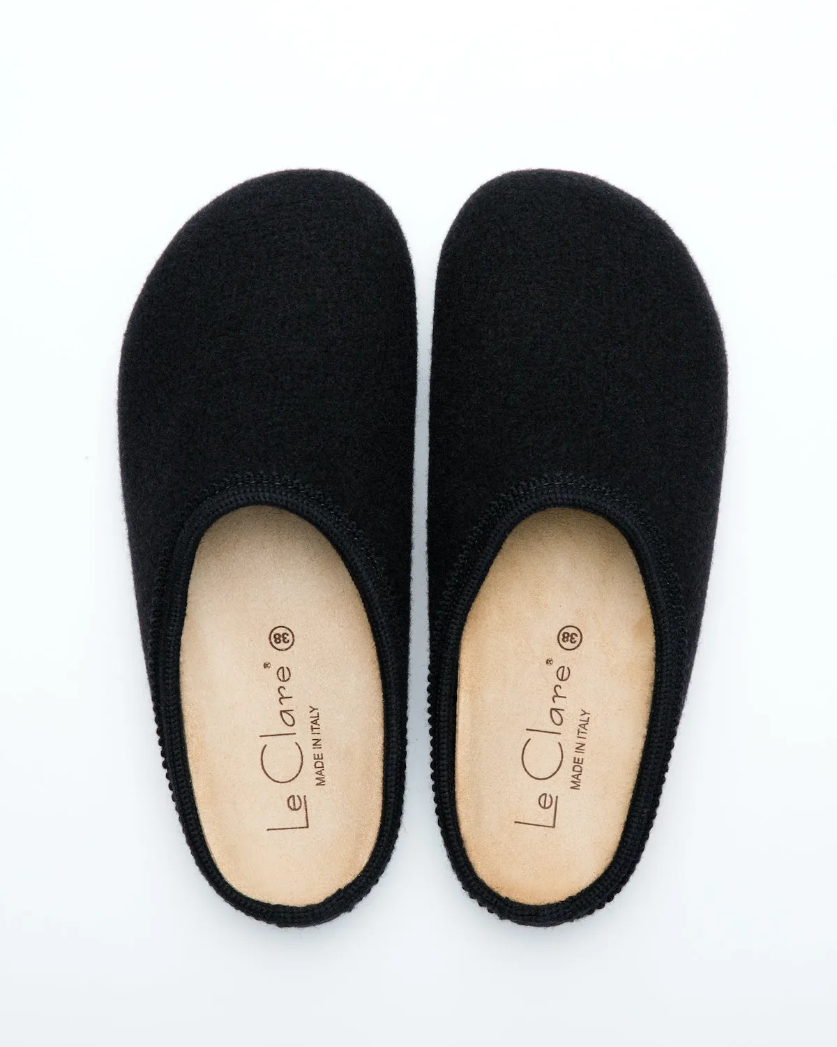 Men's Nebraska Wool Clogs Black