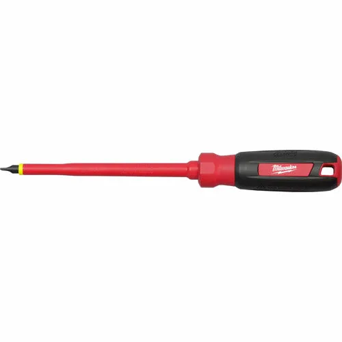 Milwaukee 48-22-2221 1/4" Slotted - 6" 1000V Insulated Screwdriver