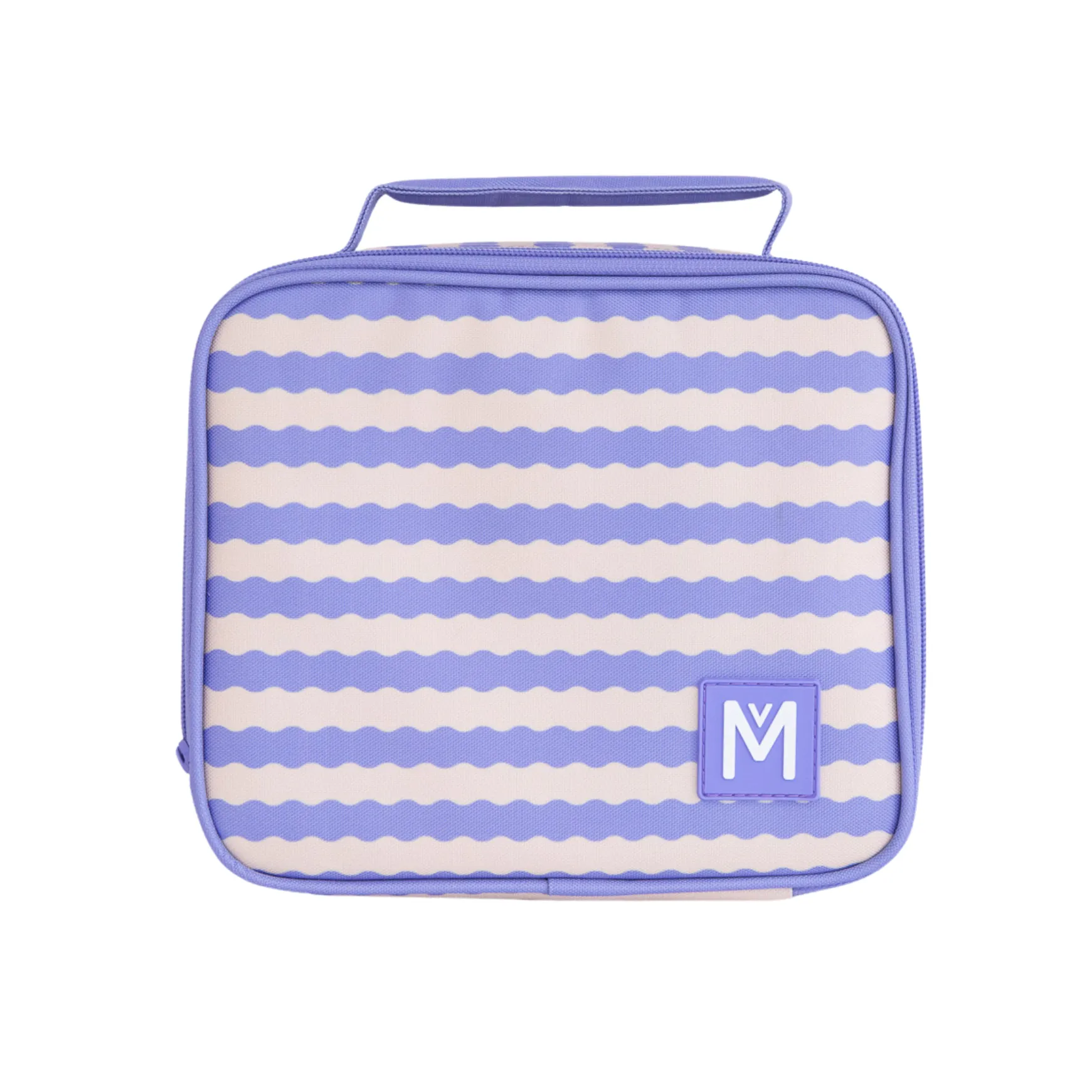 MontiiCo Insulated Medium Lunch Bag - Ripple Cloud