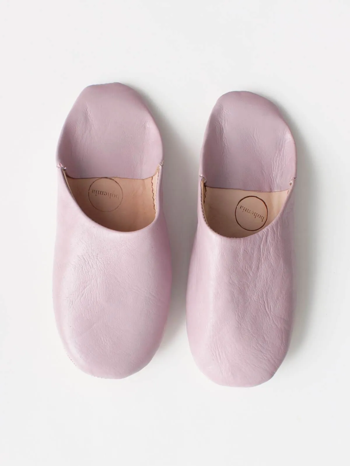 Moroccan Basic Babouche Slippers - Seconds, Large (Assorted Colours)