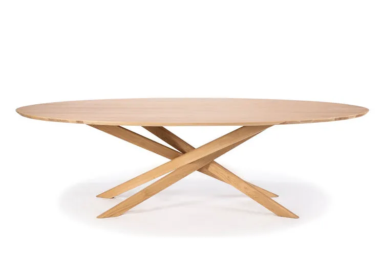 Oak Mikado Oval Dining Table