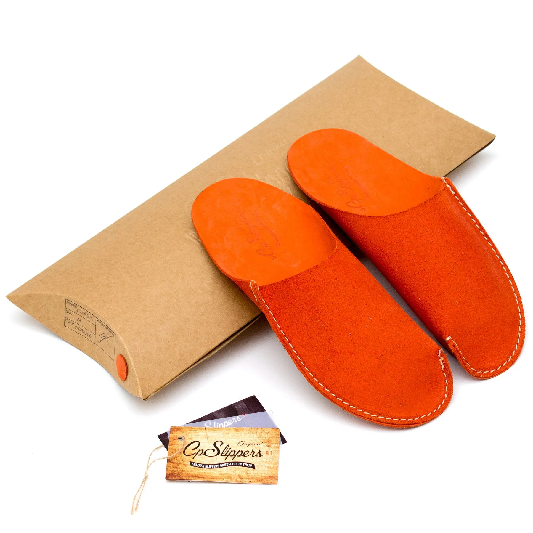 Orange CP Slippers Luxe