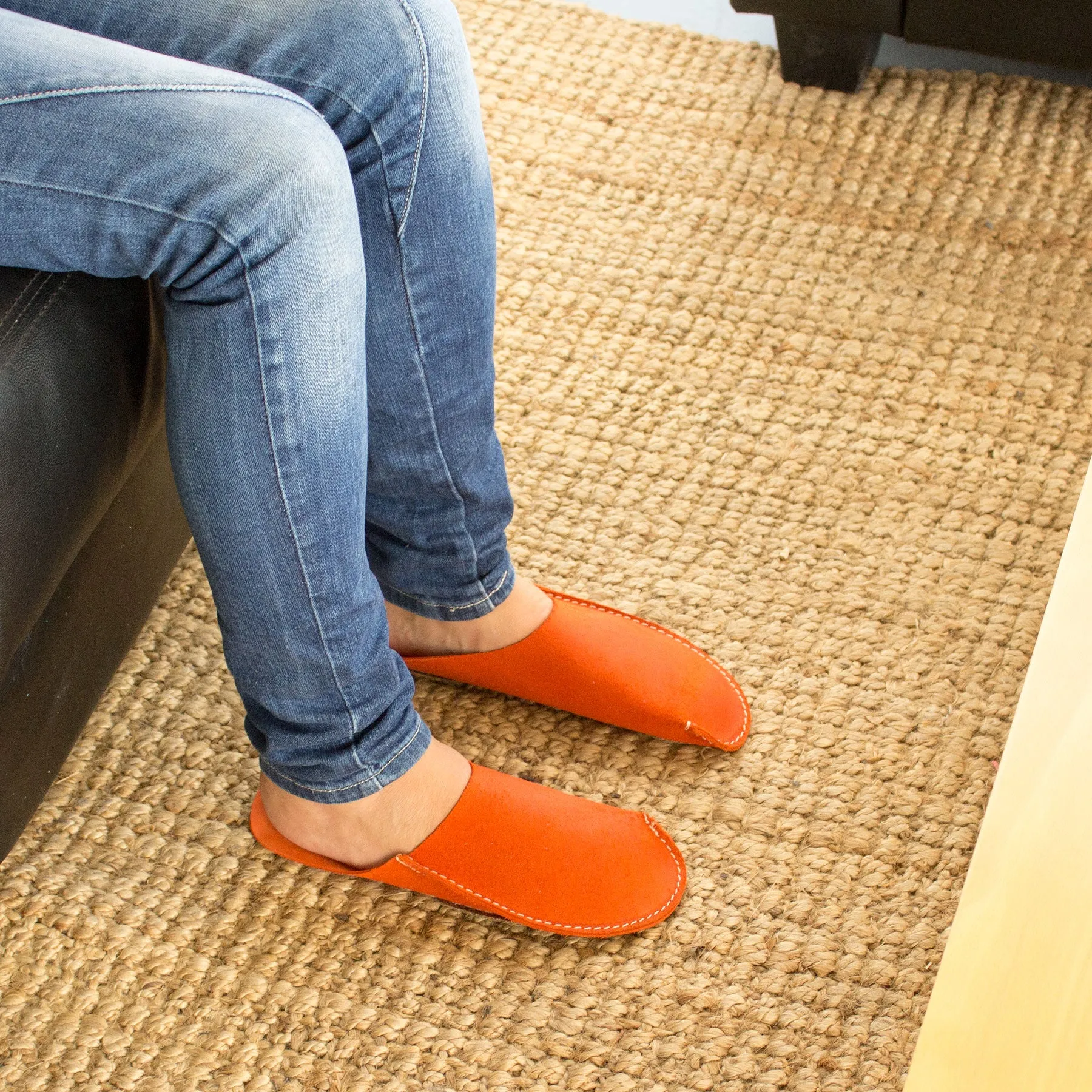 Orange CP Slippers Luxe