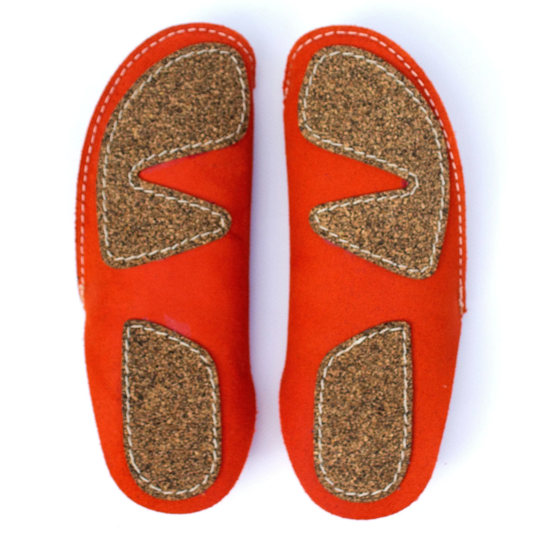 Orange CP Slippers Luxe