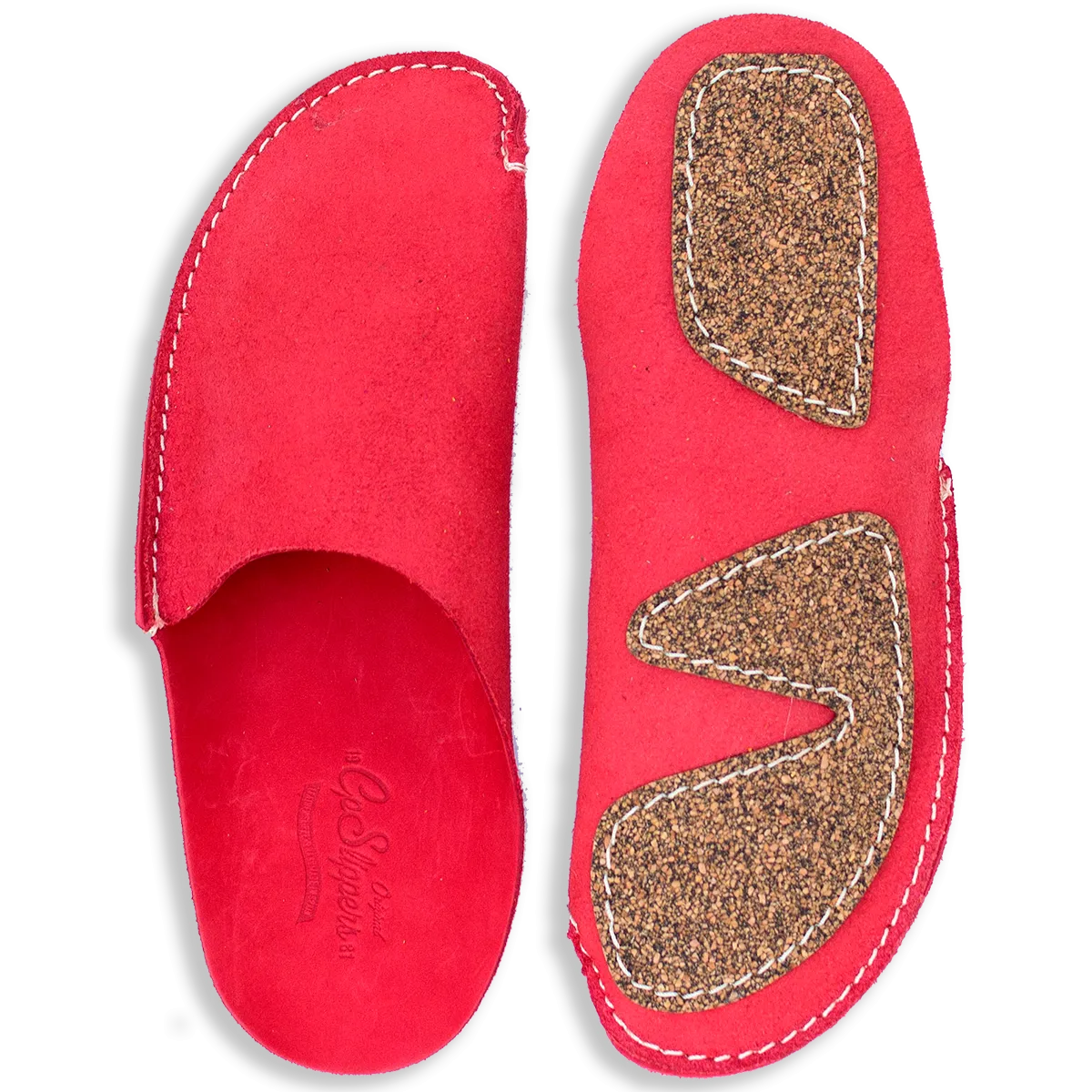 Red CP Slippers Luxe