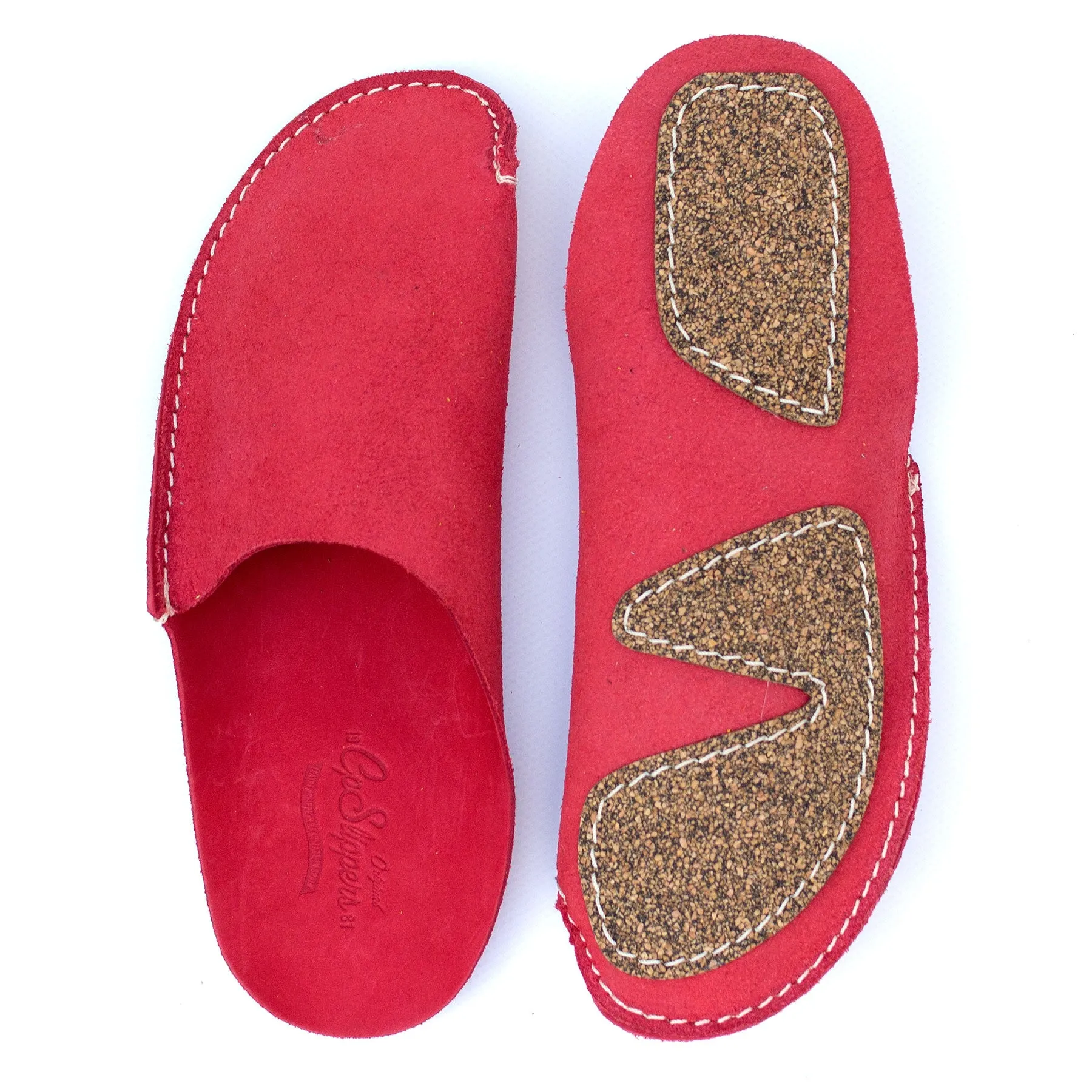 Red CP Slippers Luxe