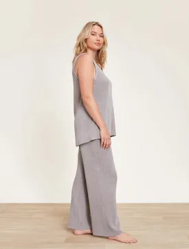 Ribbed Lounge Pant Pewter