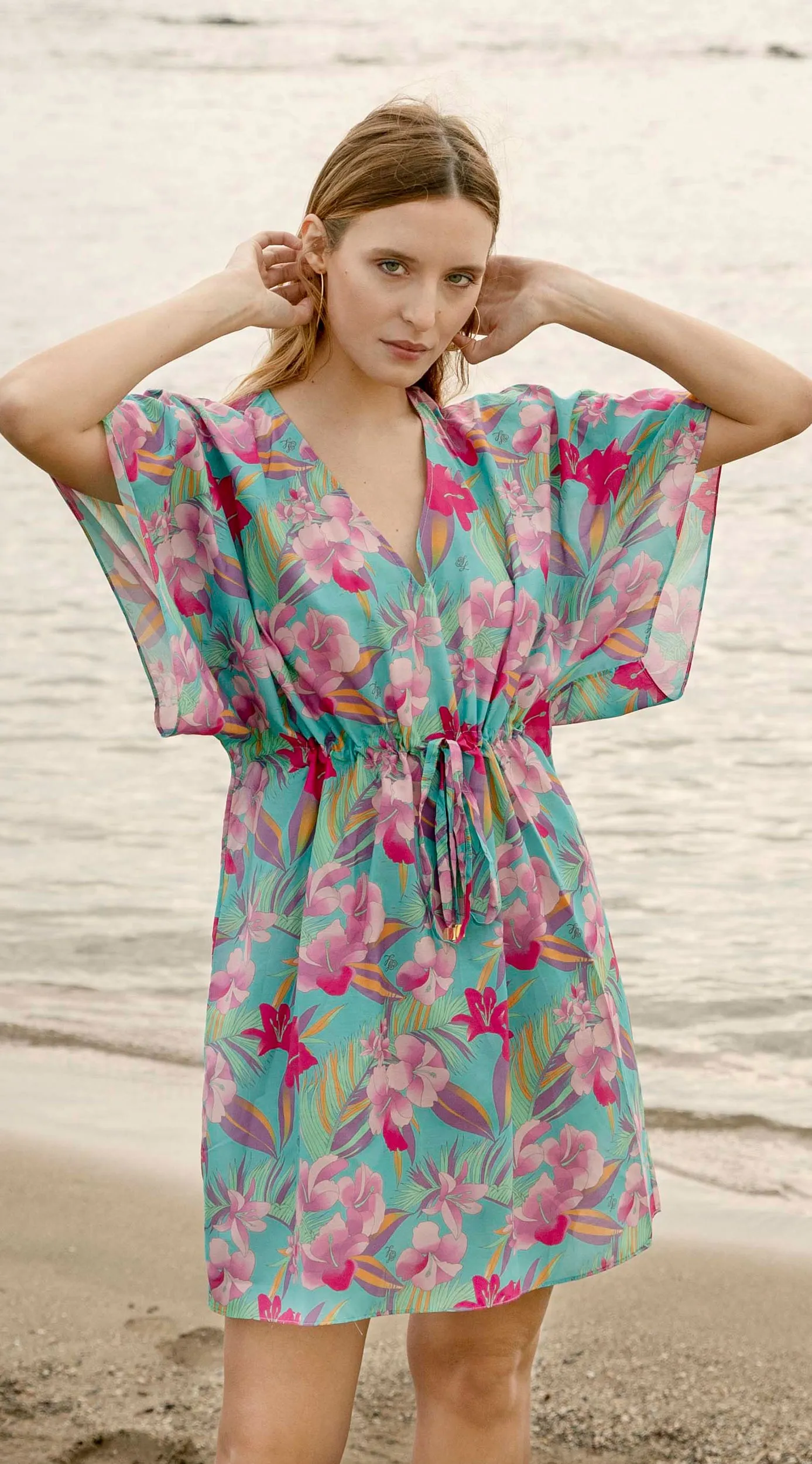 Riva Kaftan | Tahiti Print