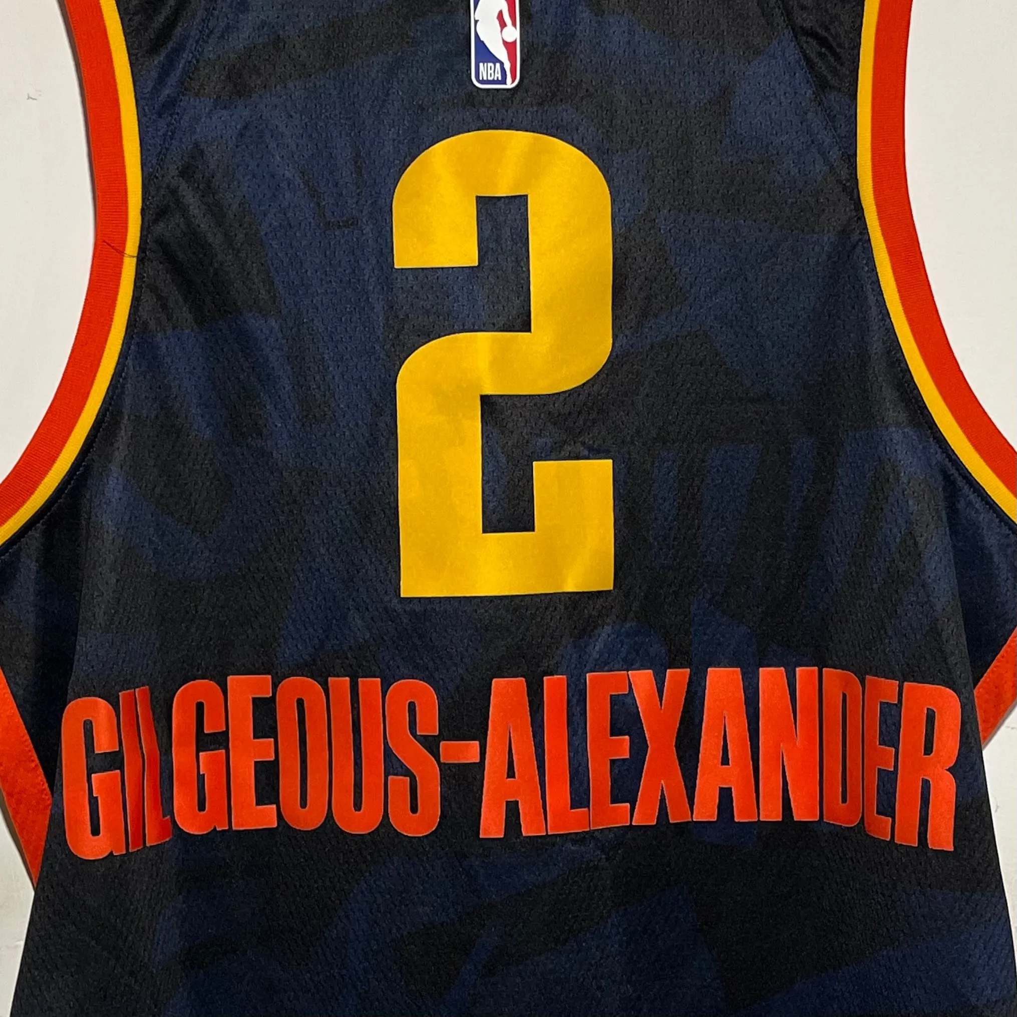 Shai Gilgeous-Alexander Oklahoma City Thunder City Jersey L