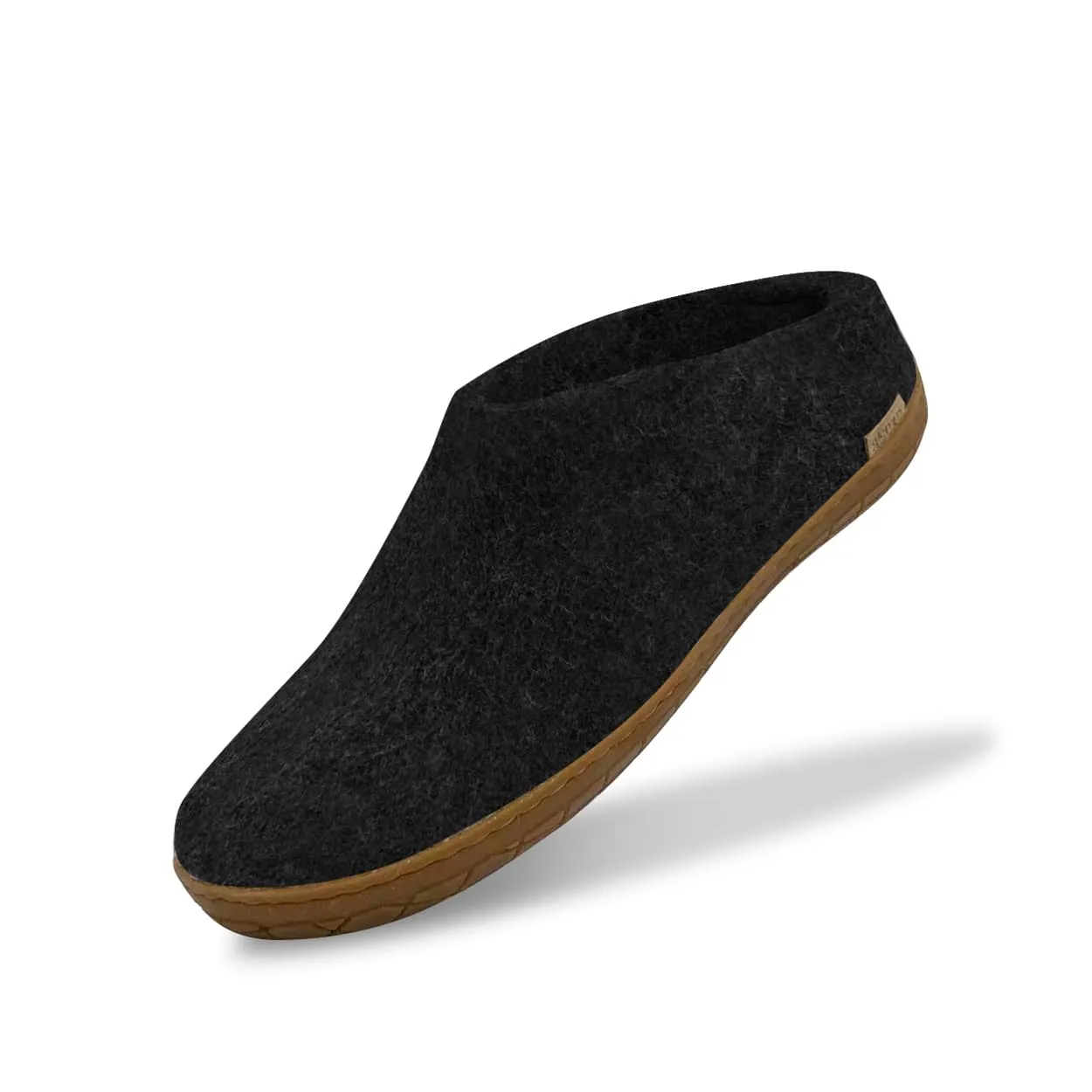 Slip-on with natural rubber sole - honey - Charcoal