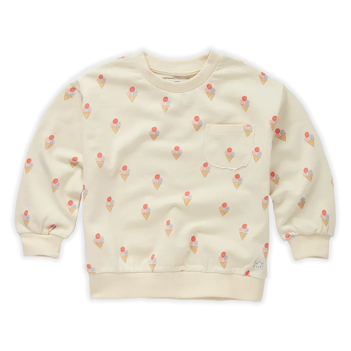 Sprout & Sprout Sweatshirt | Pocket Ice Cream Print