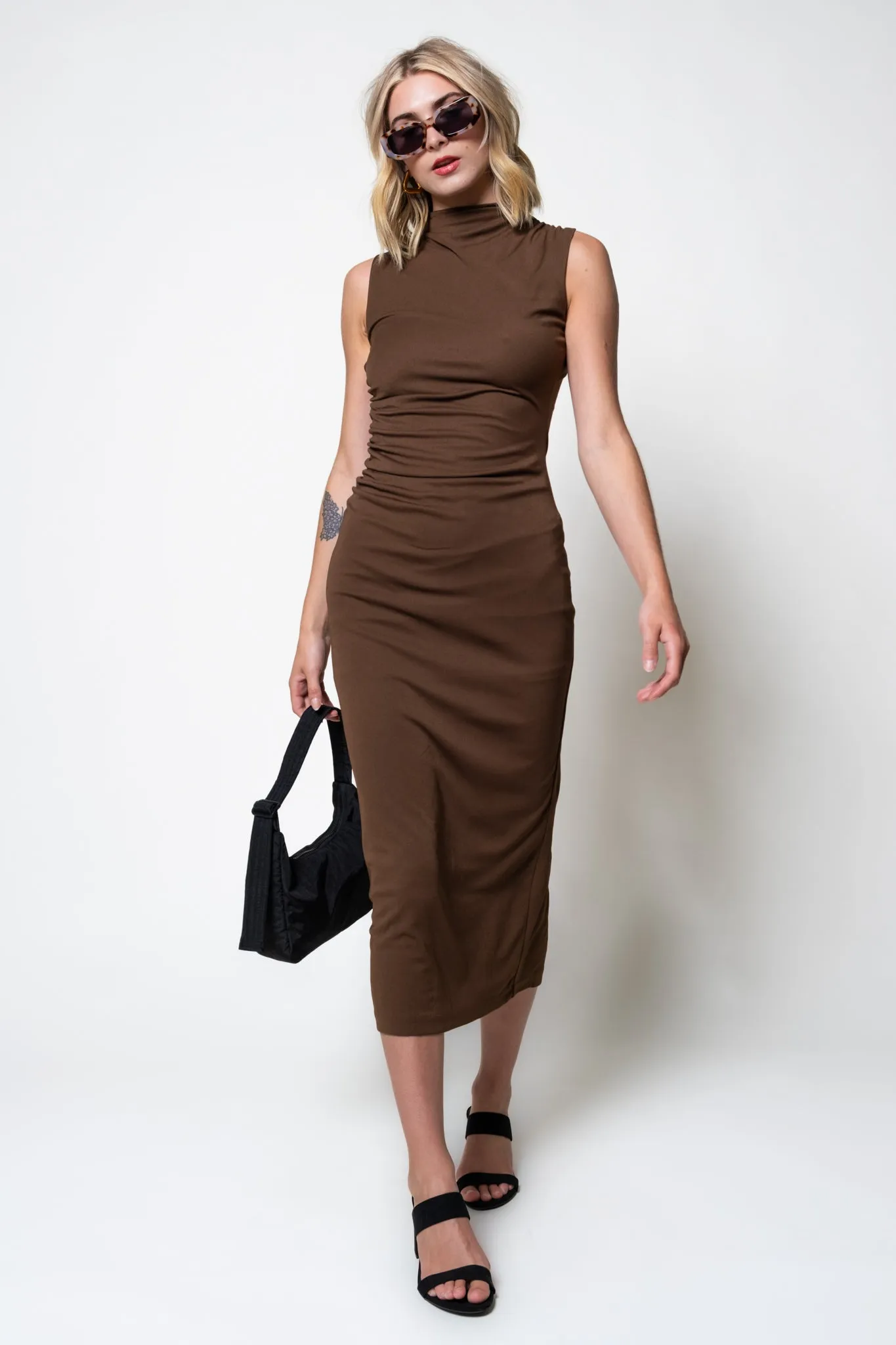 Steve Madden Mo Mesh Midi Dress