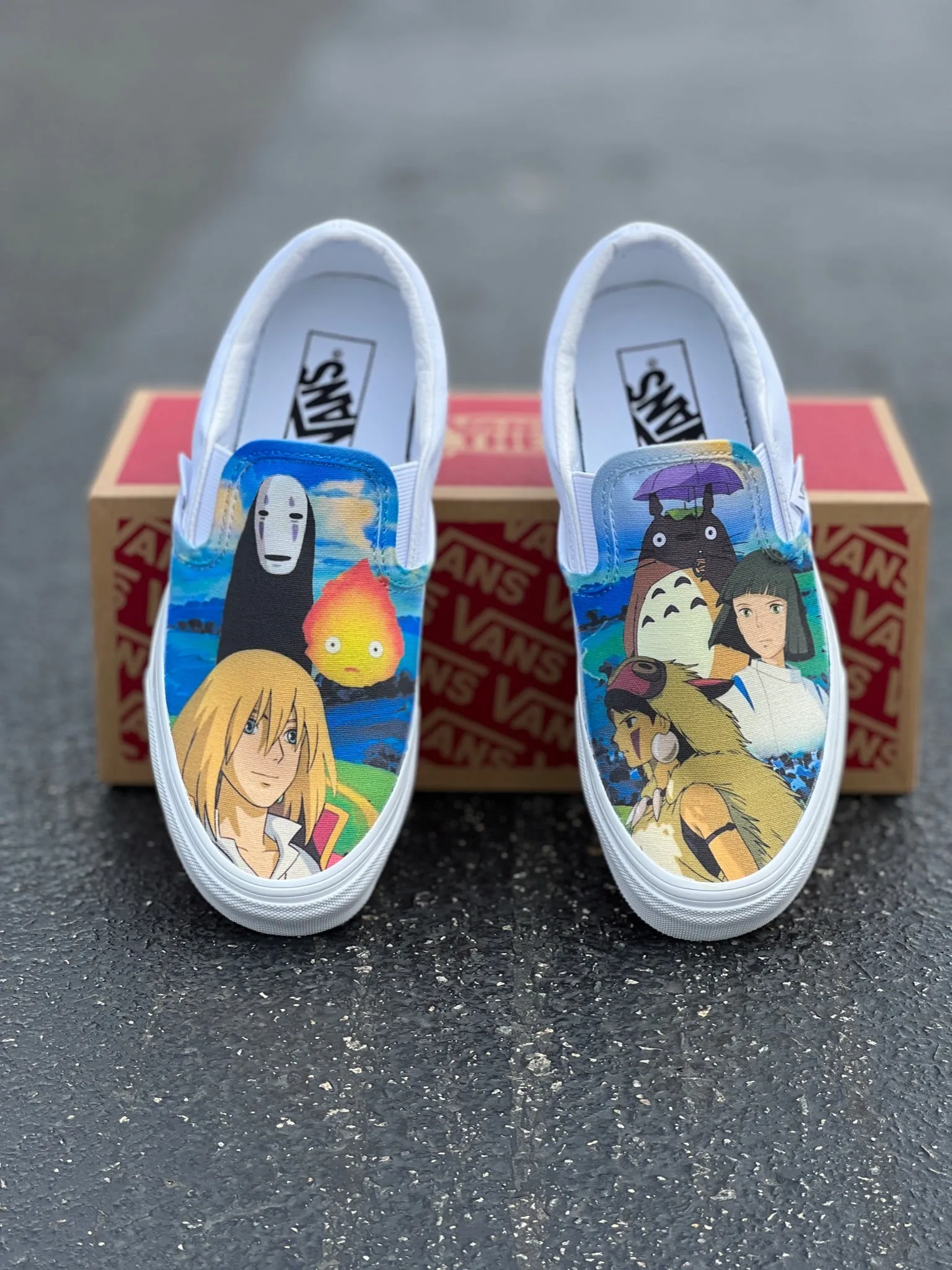 Studio Ghibli Custom Slip Ons