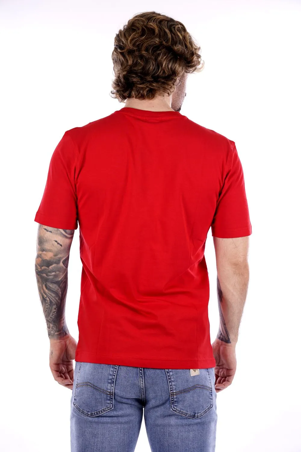 T-shirt ADIDAS da Uomo - rosso IR8009RED