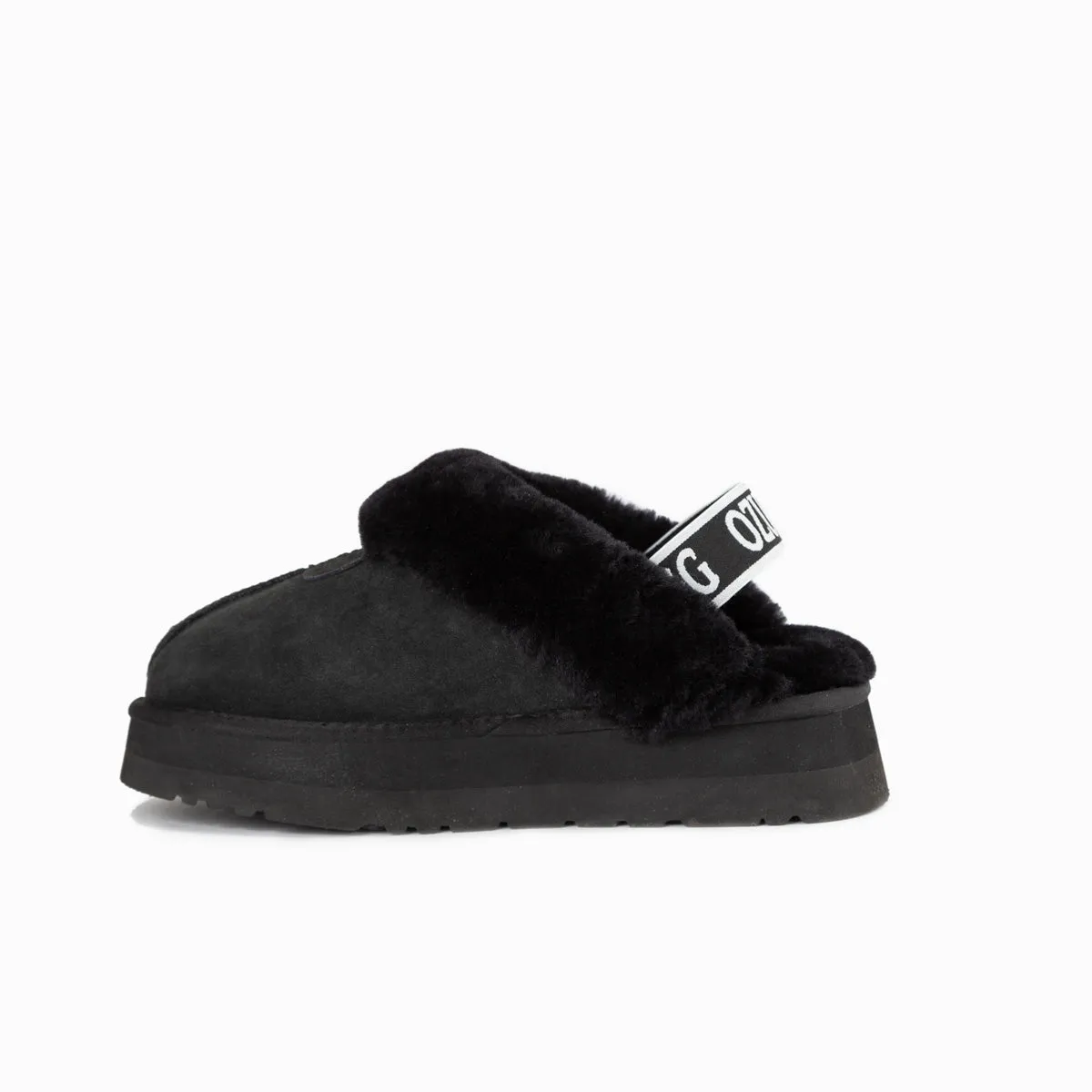 Ugg Coquette Platform Slipper (Elastic Backstrap)(Water Resistant)