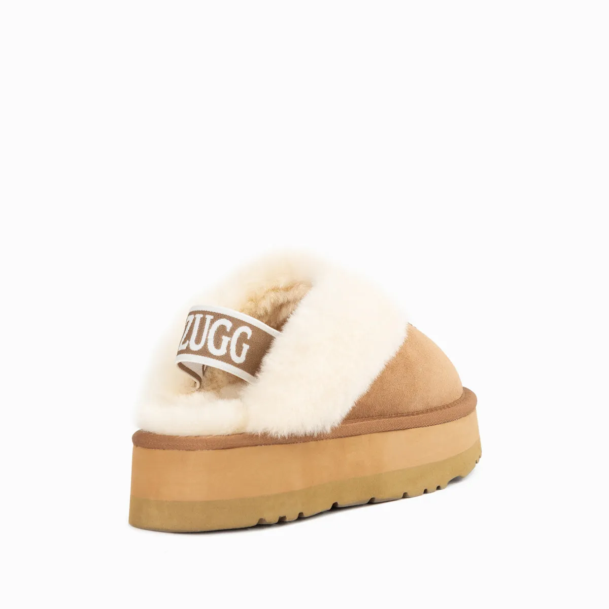 Ugg Coquette Platform Slipper (Elastic Backstrap)(Water Resistant)