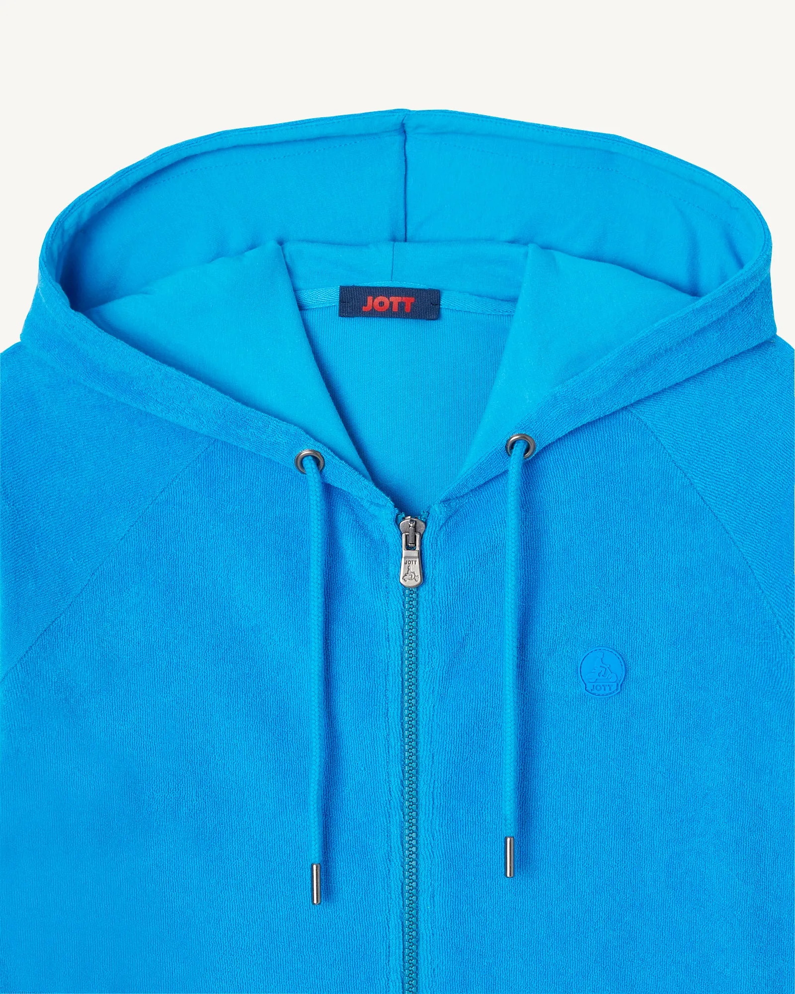 Veste zippée éponge à capuche Azur Nazare