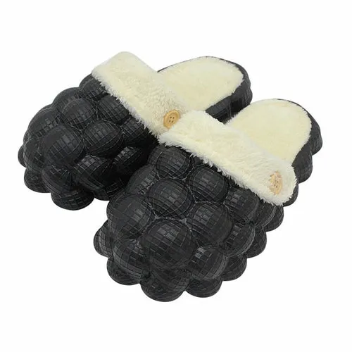 Warm Cotton Bubble Home Slides