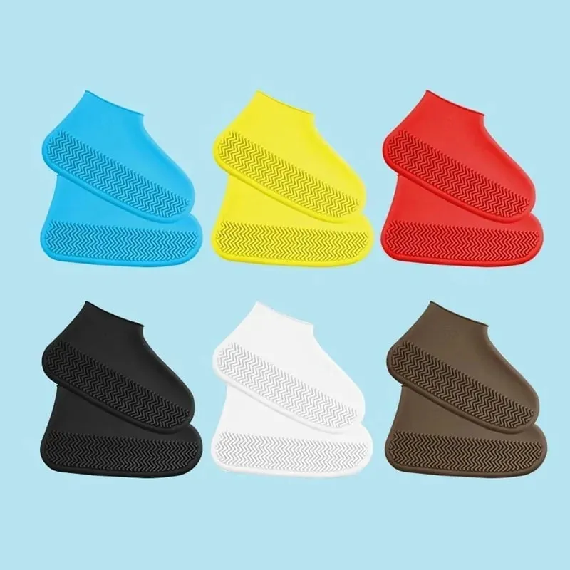 Waterproof Silicone Shoe Covers – Unisex Reusable Rain Protectors