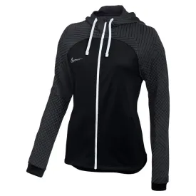 Women's Dri-Fit Strike Hooded Jacket [Black/Grey]