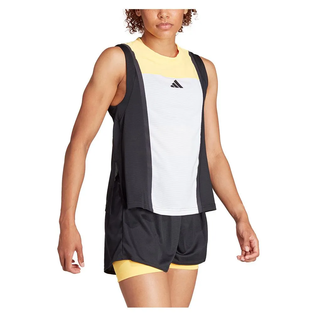 Women's Heat.RDY Match Pro Tennis Tank White and Spark